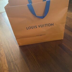 Louis Vuitton shopping bags and box